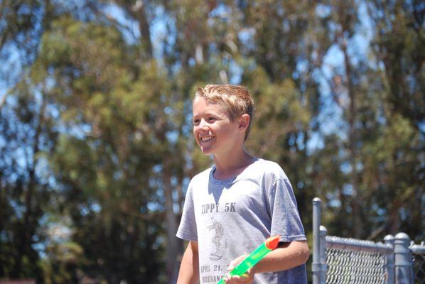 Water Gun Wars in Los Altos Kids Summer Camps