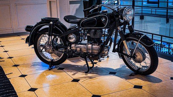 Motorcycle decor. Men's section