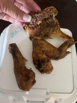 201.7 degrees, completely dried out