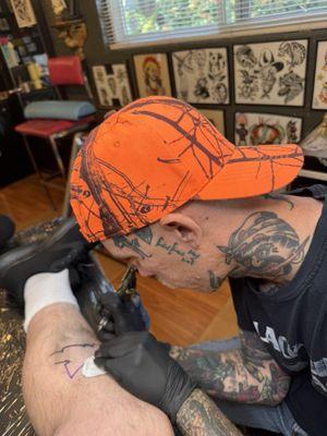 Twan working his magic.