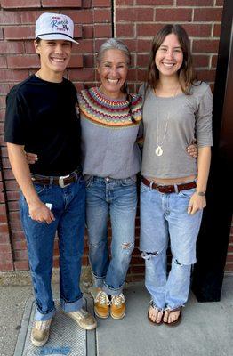 My two greatest joys, I love you to the moon and back