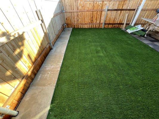 Friendly Turf Installation .