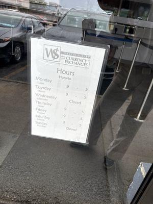 Currency Exchange/Auto License