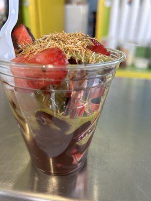 dubai strawberries so good!!