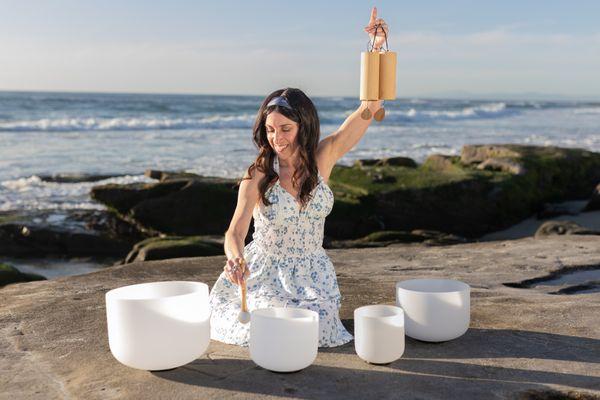 Offering private Sound Baths for birthdays, bachelorette party, corporate events.