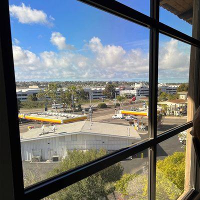 View from our Conference room.