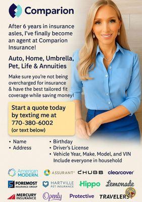 Magenta Shanks at Comparion Insurance Agency