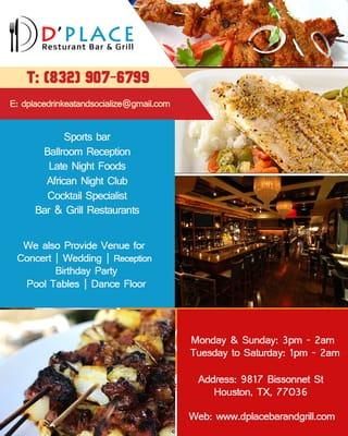 African restaurant in Houston, Authentic restaurants in Houston