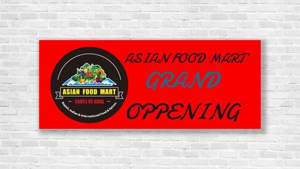 Asian food mart coming soon