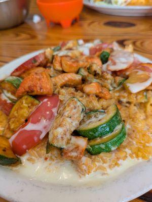 ACP with veggies added