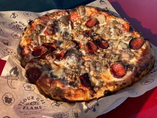 Flour Girl and Flame