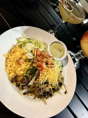 Grilled Veggie burrito bowl