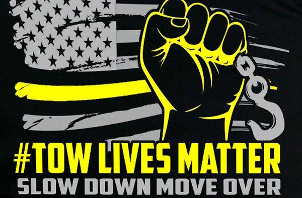 Slow down move over it's the law.