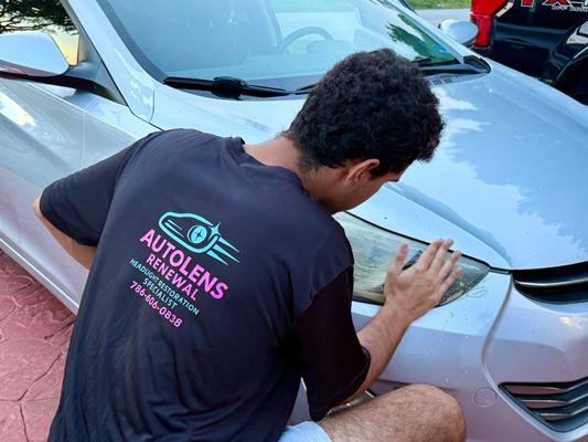 Miami Headlight Restoration