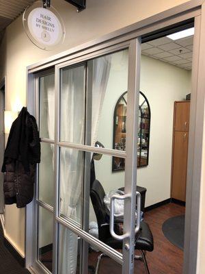 Shelly is in Studio #3.