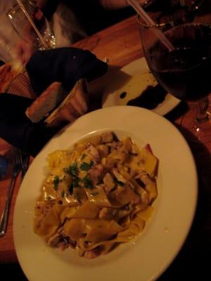 one of their fettucines (sorry can't remember which one, except that it was salty)