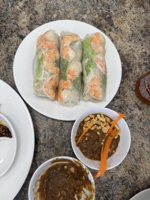 One of the best spring rolls I've had