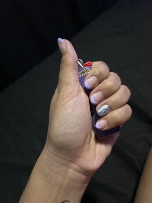 Gel manicure #naturalnails