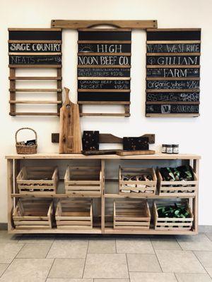 Farm Fresh Local Goods
This entire display built by Cody Vollmers