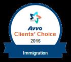 Client Choice Award for Immigration Lawyer: 2012, 2013, 2014, 2015, 2016