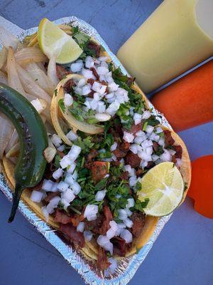 Took my son here and we love the tacos super tasty and clean.will definitely recommend