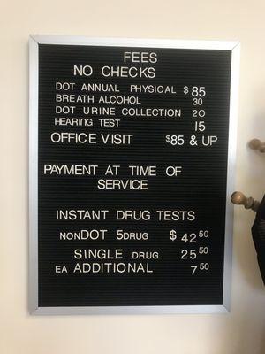 Fees