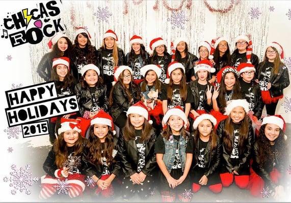 Every year we take a Christmas card to send to our supporters and fans.