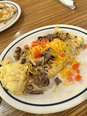 Big Steak Omelette