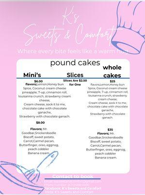 K’s Sweets and Comfort