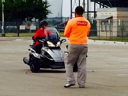 3-Wheeled Basic Riders Course with Coach Jeff