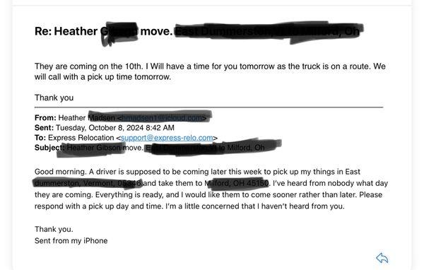Clearly committing to Thursday the 10th!