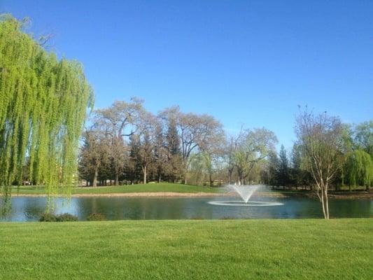 The view from the Wellness Center!