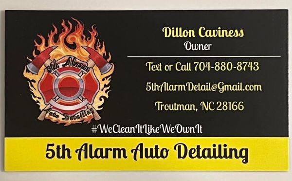 5th Alarm Auto Detailing