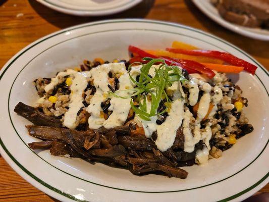 Salad, I don't remember which one but it was amazing