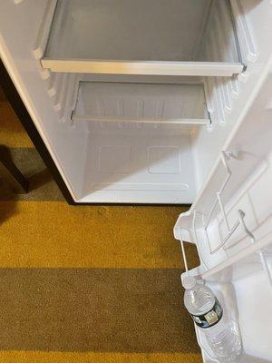 Far away view of toe nail clipping.