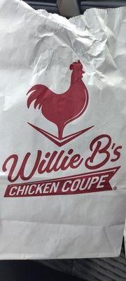 All that's left of my lunch is the empty bag!!