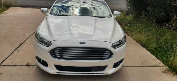 My car after repair, I hit a deer and she looks brand new!