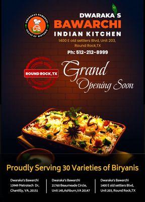 Dwaraka’s Bawarchi Indian Kitchen