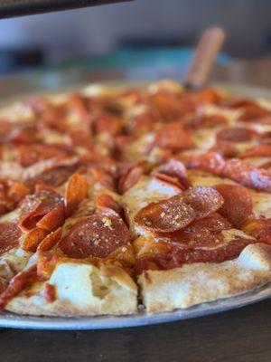 Pepperoni pizza