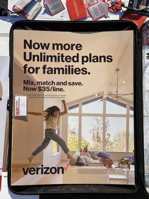Posters that took BAM to VZW