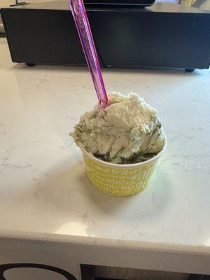 Pistachio White Chocolate Gelato