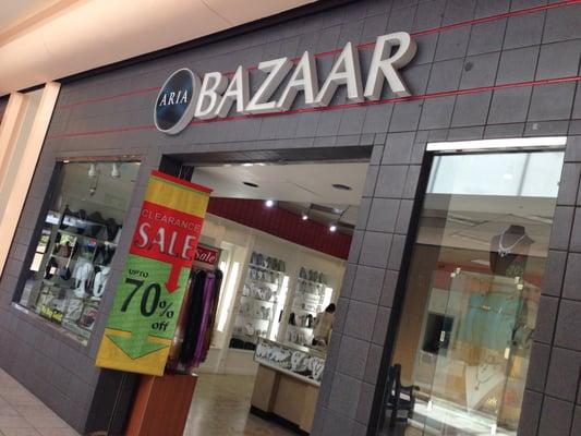 Aria Bazaar Store Front, Newpark Mall, Newark, CA.