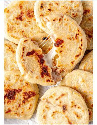 Delicious pupusas Thursday to Sunday