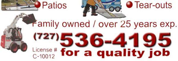 Birge's Concrete & Bobcat