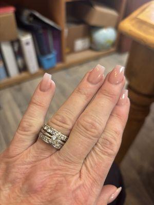 "Natural look" powder.