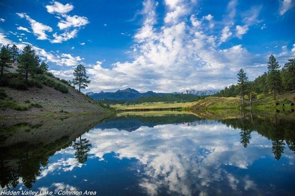 Pagosa Peak from Hidden Valley Lake - Pagosa Springs, CO
