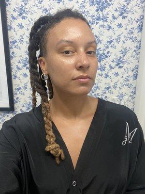 After a facial at Maisonglo! Feeling sexy