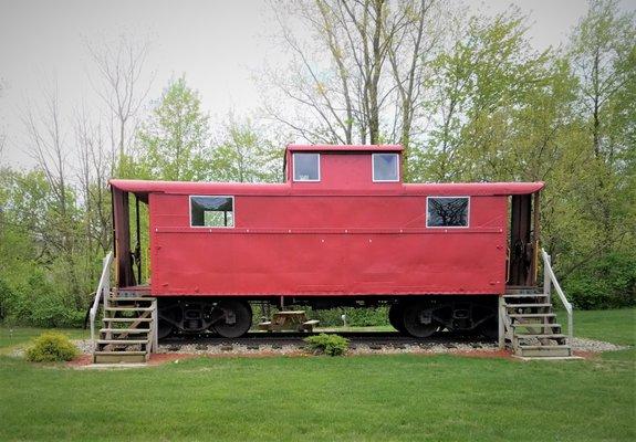 old caboose (can't go inside)