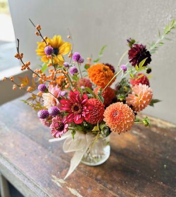 Birthday arrangement.