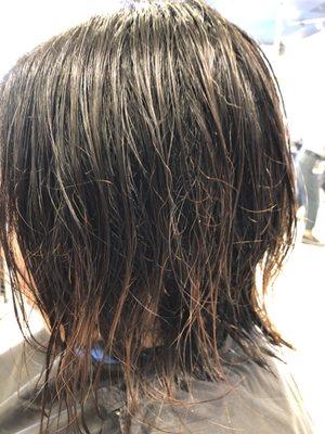 Yuko straightening Before & After